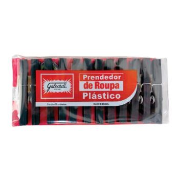 Prendedor de Roupas Plástico