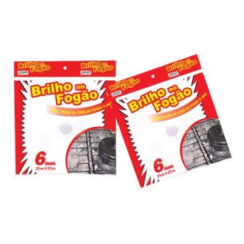 PROTETOR DE FOGÃO 27 x 27 cm c/ 6 unid.